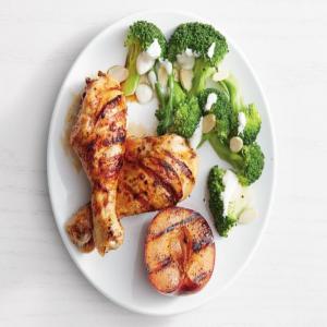 Grilled Spiced Chicken and Plums image