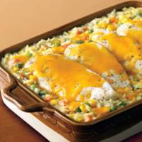Campbell's® Cheesy Chicken and Rice Casserole Recipe - (3.8/5)_image
