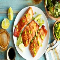 Beer and Lime Marinated Salmon_image