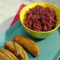 Sunny's Simple Red Cabbage Kraut image