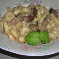 Beef Tip With Mushroom Noodle Casserole_image