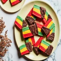 Slice-and-Bake Italian Rainbow Cookies image