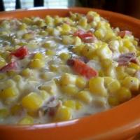 Slow Cooker Chive and Onion Creamed Corn Recipe - (4.3/5) image
