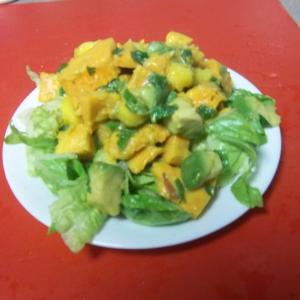 Roasted Sweet Potato Mango Salad_image