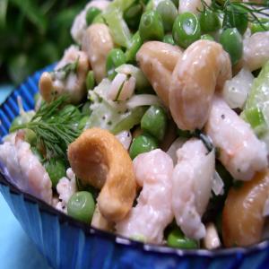 Cashew, Shrimp & Pea Salad_image