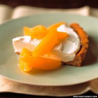 Marsala Cheese Tart with Oranges image