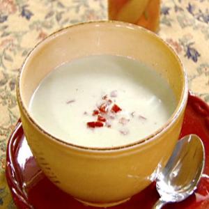 Summer Yogurt Soup with Tomato and Basil image