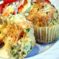 Salmon and Chive Muffins image