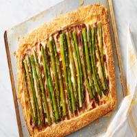 Asparagus and Prosciutto Rustic Tart image