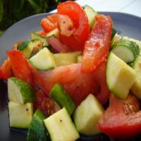 Zucchini and Tomato Salad image