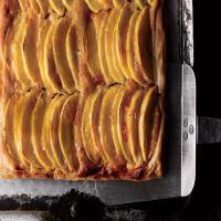 Crispy Braeburn Apple and Almond Sheet Tart image