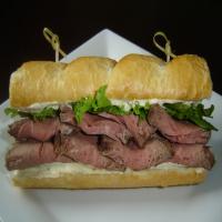 Beef and Horseradish Sauce Sandwich image