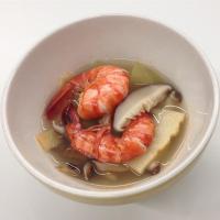 Mushroom, Shrimp, and Winter Melon Soup image