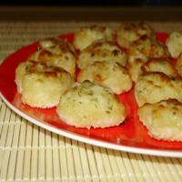 Parmesan Onion Party Puffs Recipe - (4.5/5) image