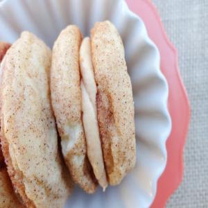 Pumpkin Cream Cheese Snickerdoodle Cookie Sandwich Recipe - (4.6/5)_image
