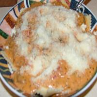 Tuscan Pasta With Tomato-Basil Cream_image