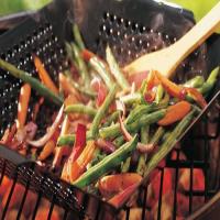 Grilled Baby Carrots and Green Beans image