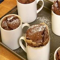 Chocolate Souffle with Espresso Creme Anglaise image