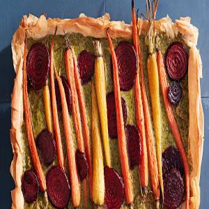 Roasted-Carrot-and-Beet Tart_image