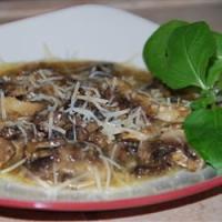 Pan-Fried Mushrooms with Ricotta Cheese image