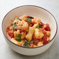 Gnocchi alla Sorrentina with Shrimp and Tomato Sauce image