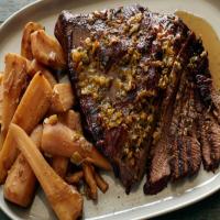 Brisket with Parsnips, Leeks and Green Onions_image
