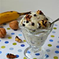 Banana Chocolate Walnut Frozen Yogurt_image