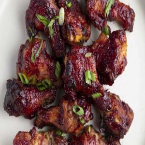 Baked Cranberry Glazed Chicken Wings_image