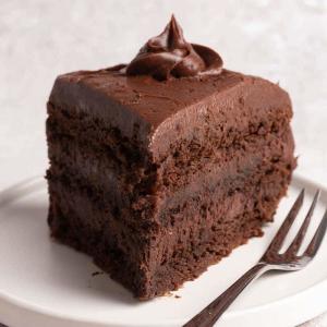 Coconut Flour Chocolate Cake_image