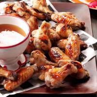 Quentin's Peach-Bourbon Wings_image