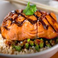 Asian Salmon with Rice Pilaf_image