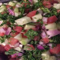 Persian Tomato and Cucumber Salad (Salad Shiraz) image