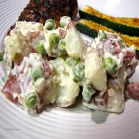 Creamy Pea & Potato Salad_image
