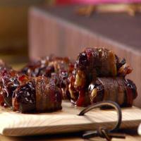 Bacon Wrapped Dates Stuffed with Manchego image