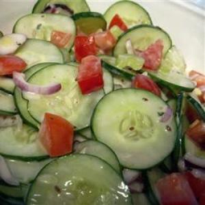 Dilled Cucumber, Tomato and Celery Salad_image