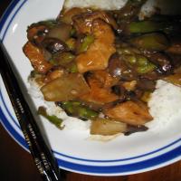 Asparagus Chicken With Black Bean Sauce_image