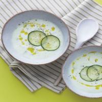 Cucumber-Buttermilk Soup image