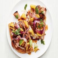 Grilled Flatbread with Pork and Pineapple_image