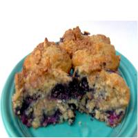 Blueberry Muffins With Almond Streusel image