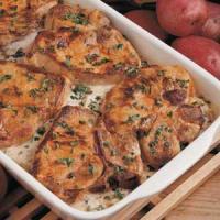 Scalloped Potatoes and Pork Chops Recipe - (4.4/5) image