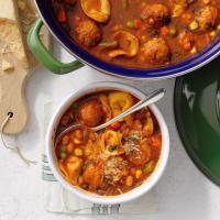 Easy Dutch Oven Minestrone Soup image