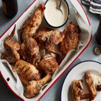 Grilled Chicken with Alabama White Barbecue Sauce_image