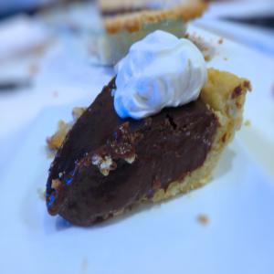 Dark Chocolate Cream Pie image