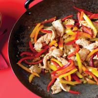 Stir-Fried Honey-Ginger Chicken with Peppers_image