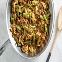 Green Bean and Beef Pasta Supper image