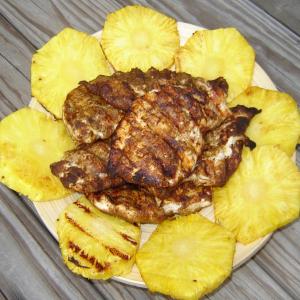 Caribbean Chicken With Caramelised Pineapple_image