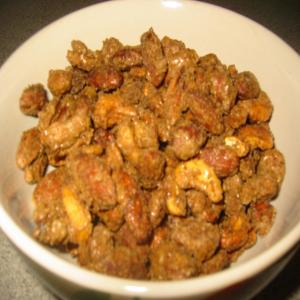 Caramel-Coated Spiced Nuts image