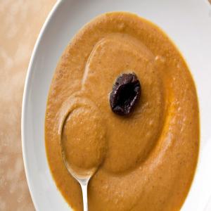 Chestnut-Apple Soup With Calvados Cream_image