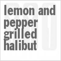 Lemon and Pepper Grilled Halibut_image