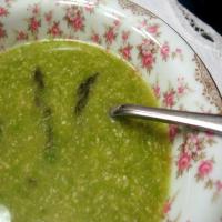 Asparagus and Almond Soup image
